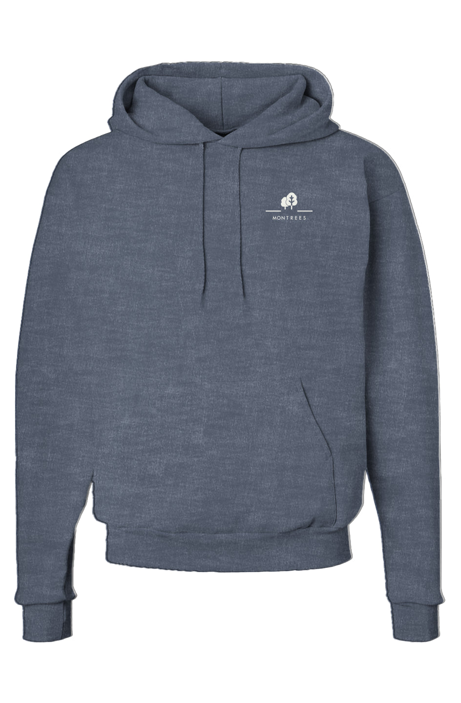 MonTrees Ecosmart Embroidered Hooded Sweatshirt
