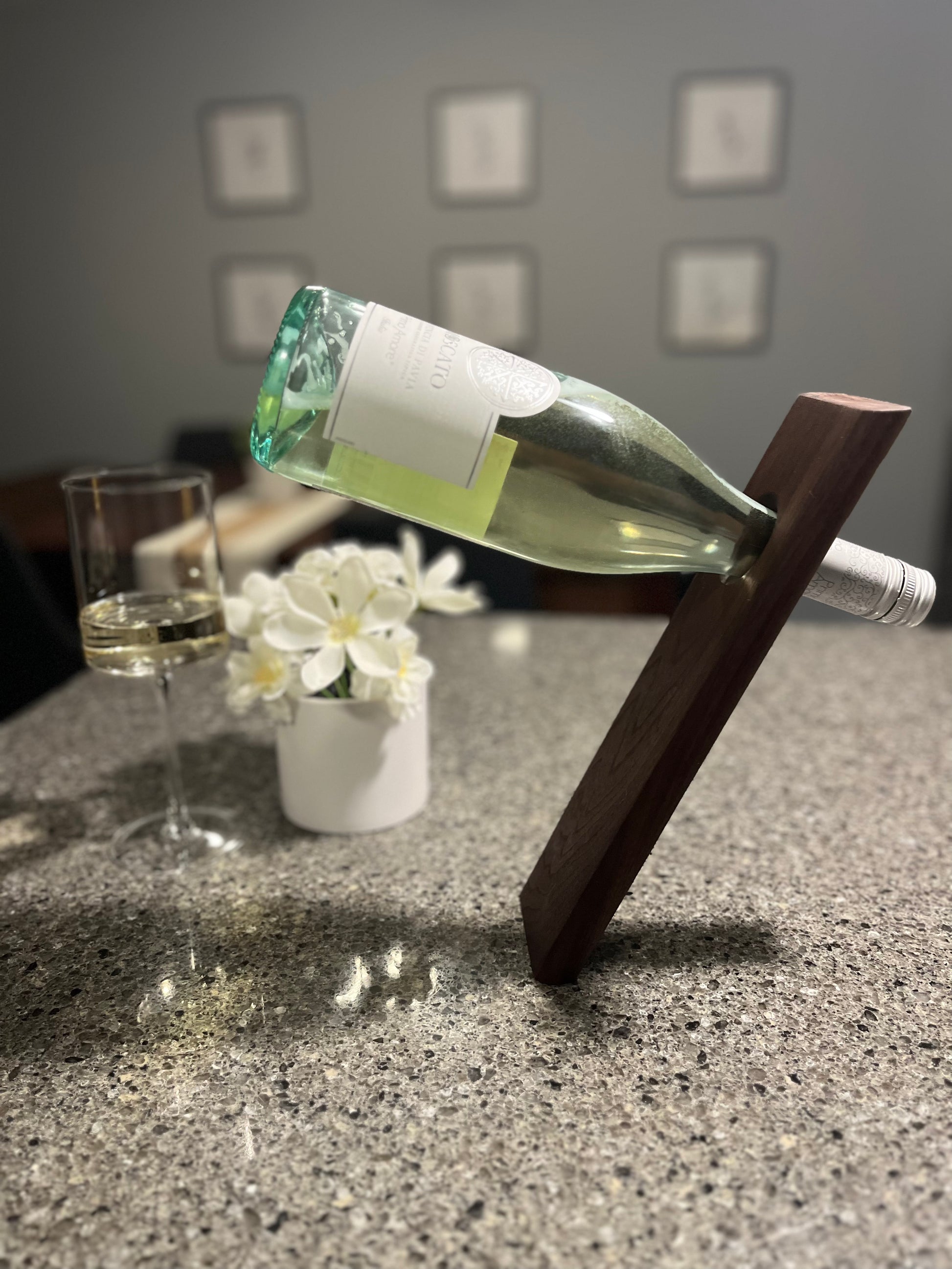 Floating Wine Stand – MonTrees Woodshop